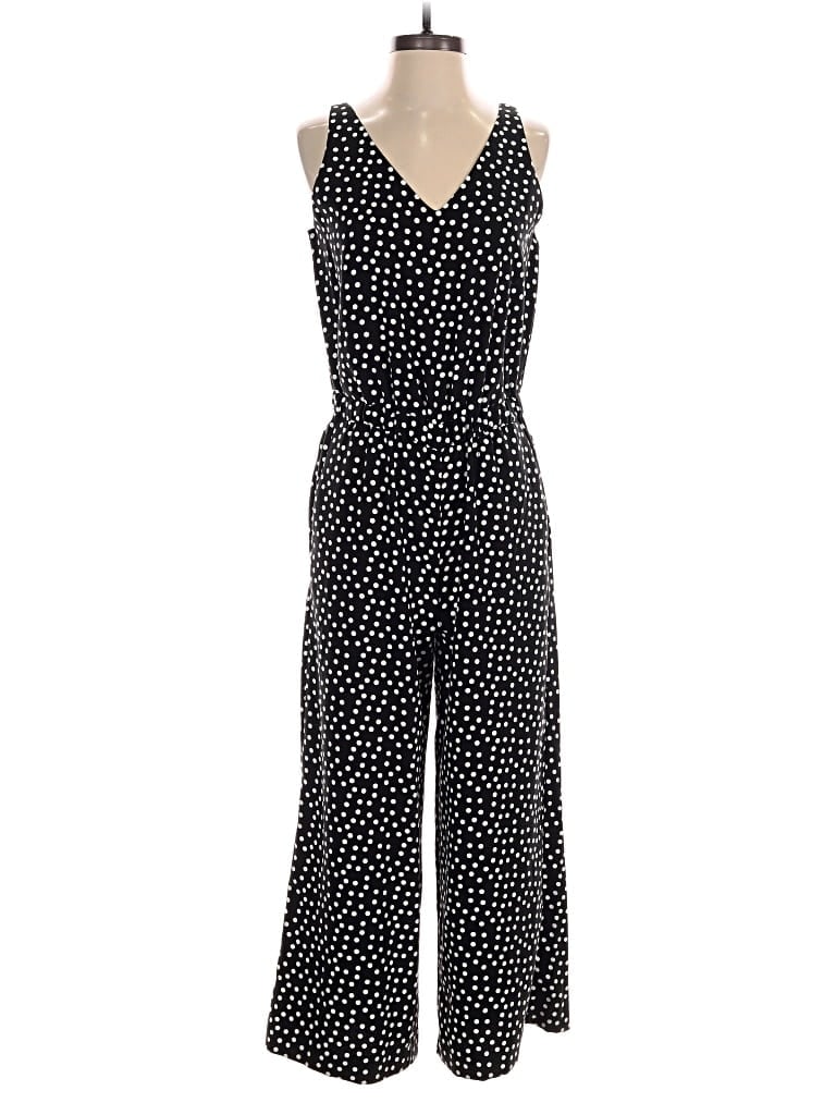 Pre-owned Ann Taylor Loft Outlet Jumpsuit In Black