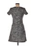 Ann Taylor LOFT Tweed Gray Casual Dress Size 0 - photo 2
