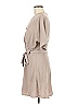 Sugar Lips 100% Polyester Solid Tan Casual Dress Size M - photo 5