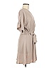 Sugar Lips 100% Polyester Solid Tan Casual Dress Size M - photo 4