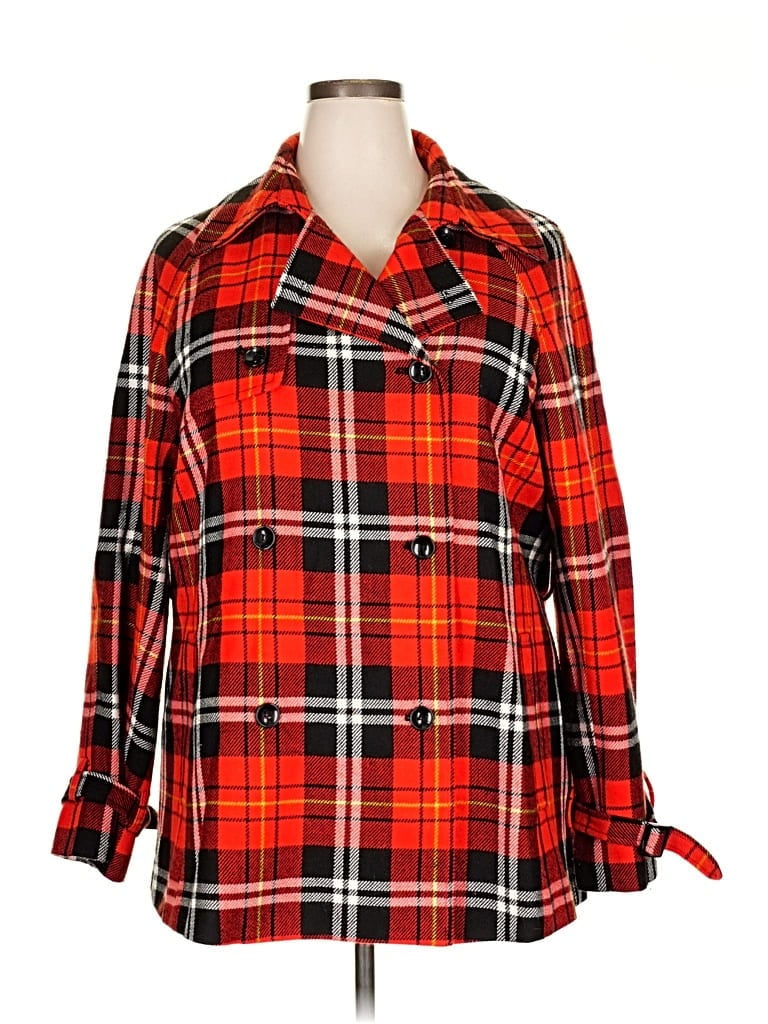 Pre-owned Evan Picone Jacket In Red