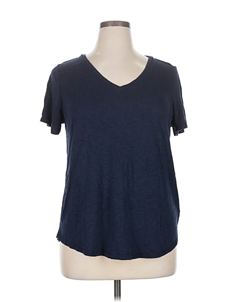 Pre-owned Jessica Simpson Short Sleeve T-shirt In Blue