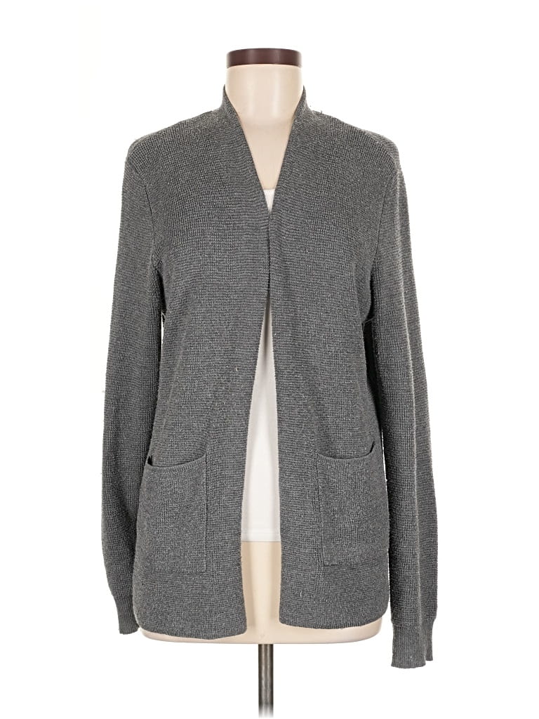 Pre-owned Verve Ami Cardigan Sweater In Gray