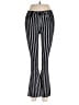 Paige Stripes Black Jeggings Size 25 waist - photo 1