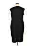 Talbots Solid Black Cocktail Dress Size 2X - photo 2
