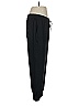 Ann Taylor 100% Polyester Solid Black Track Pants Size M - photo 4