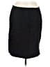 STRENESSE Solid Black Wool Skirt Size 8 - photo 1
