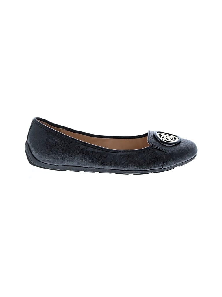 Pre-owned Liz Claiborne Flats In Black