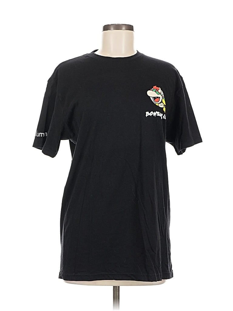 Pre-owned Next Level Apparel Short Sleeve T-shirt In Black