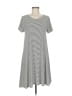 Old Navy Chevron-herringbone Gray Ivory Casual Dress Size M - photo 1