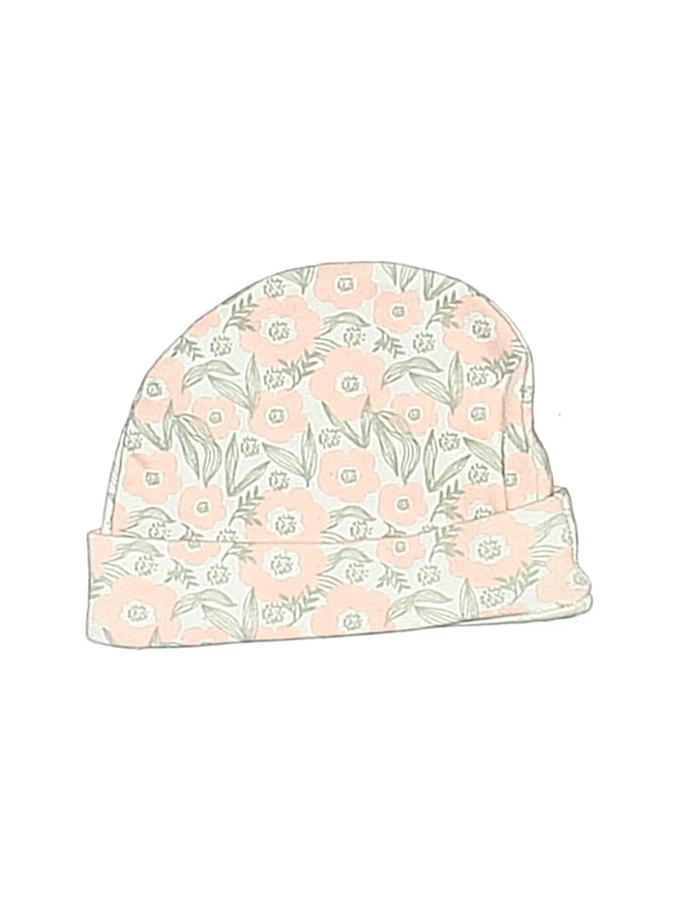 Pre-owned Baby Kiss Babies' Beanie Hat In White