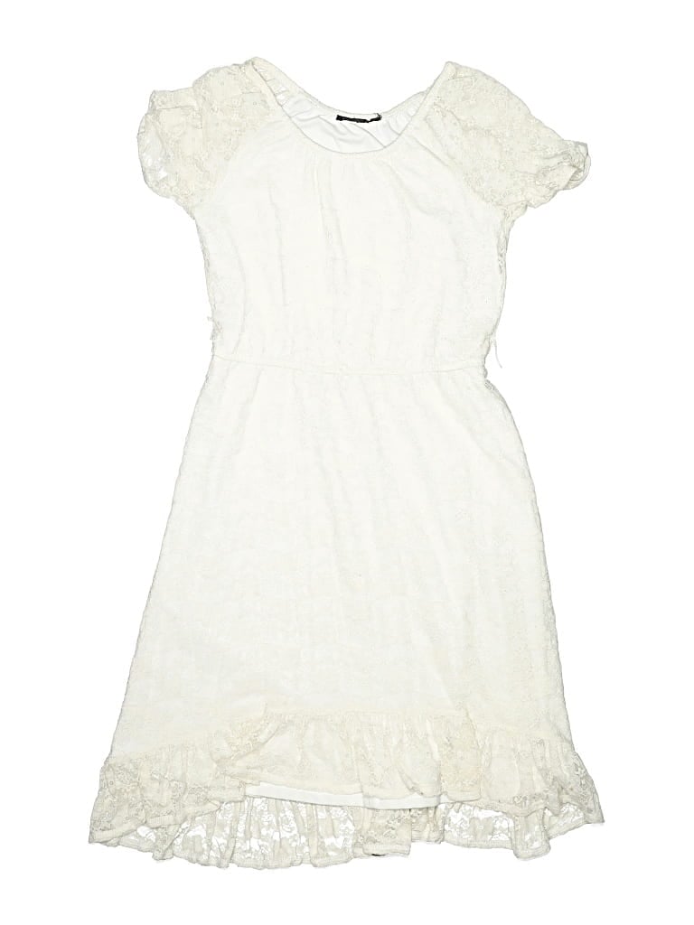 Pre-owned Assorted Brands Kids' Dress In White