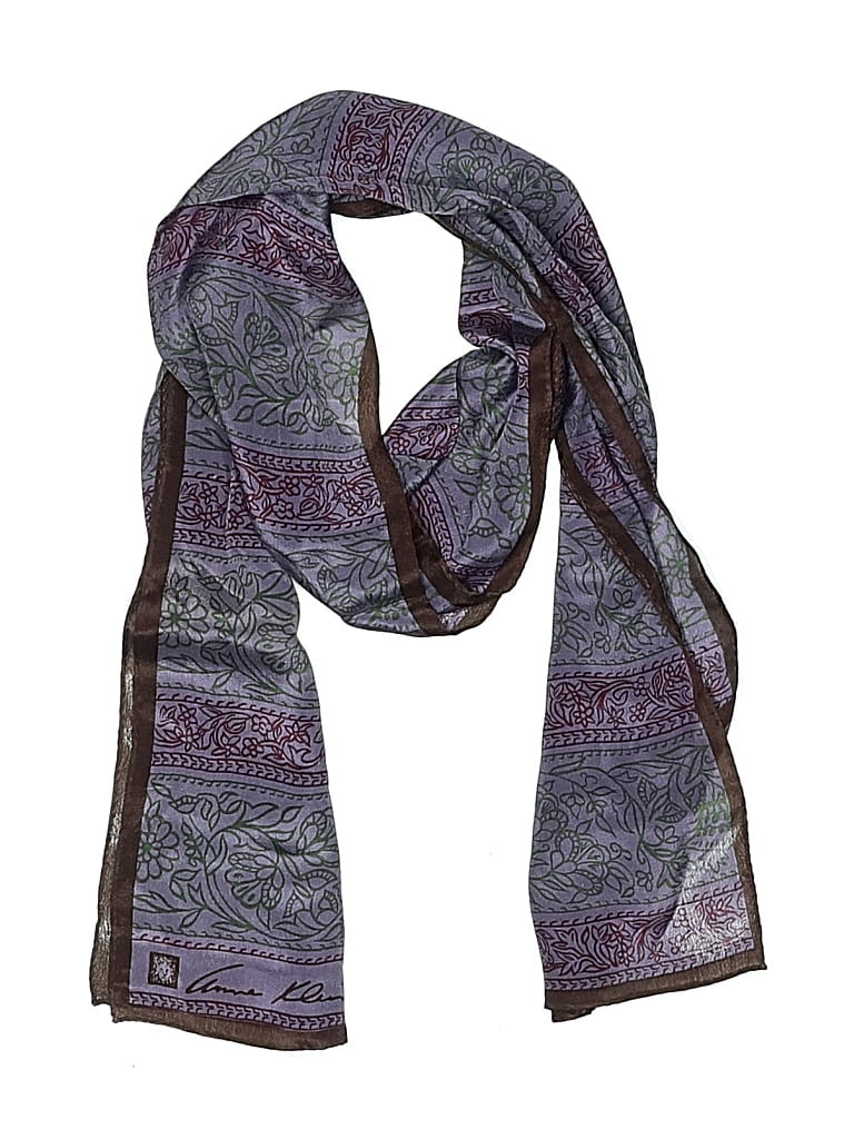 Pre-owned Anne Klein Scarf In Brown