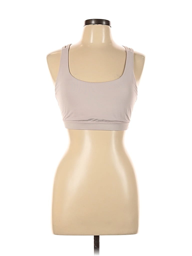 Pre-owned Lululemon Athletica Sports Bra In Brown
