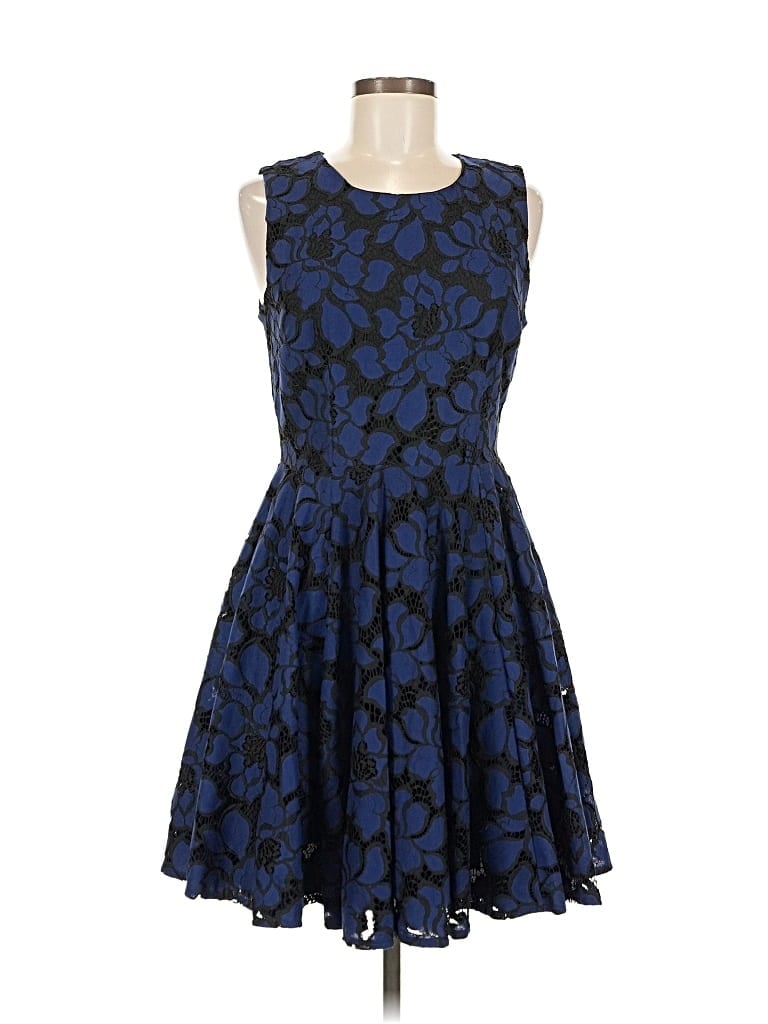 Pre-owned Maison Jules Cocktail Dress In Blue