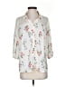 Abito Floral Ivory 3/4 Sleeve Blouse Size S - photo 1
