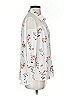 Abito Floral Ivory 3/4 Sleeve Blouse Size S - photo 4