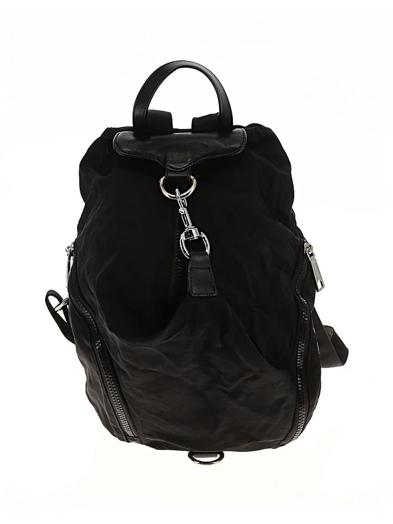 Pre-owned Rebecca Minkoff Backpack In Black