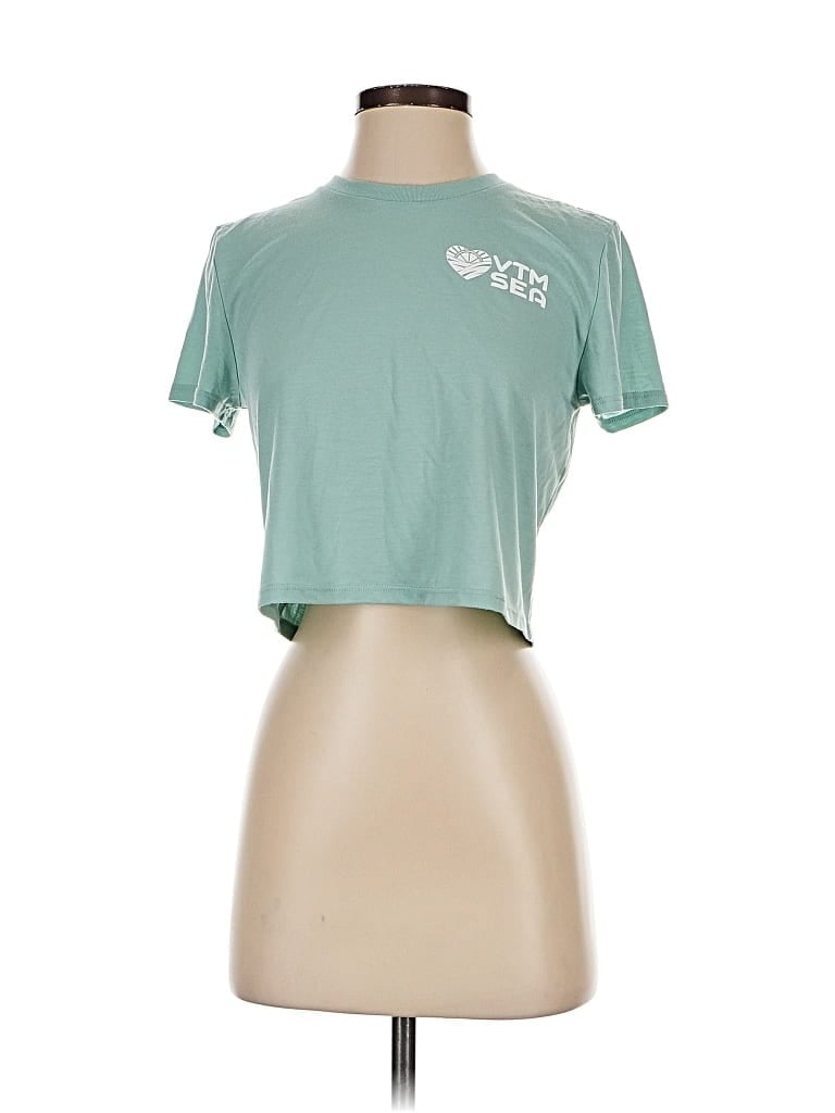 Pre-owned Bella+canvas Short Sleeve T-shirt In Green