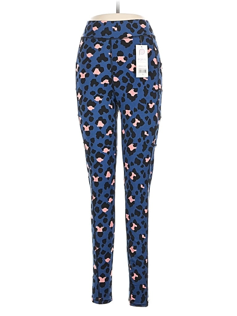 Pop Fit Casual Pants In Blue