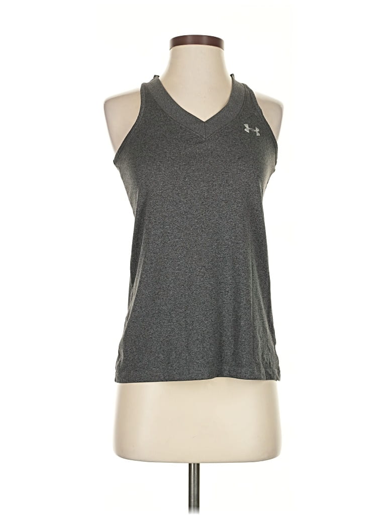 Pre-owned Under Armour Active Tank Top In Gray