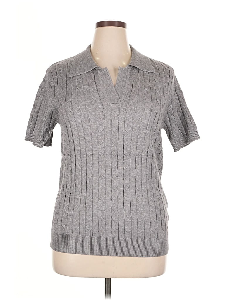 Pre-owned Unbranded Pullover Sweater In Gray