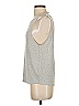 Truly Madly Deeply Gray Sleeveless T-Shirt Size XS - photo 5