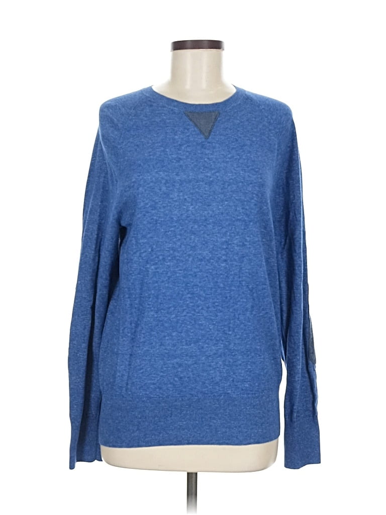 Pre-owned Banana Republic Pullover Sweater In Blue