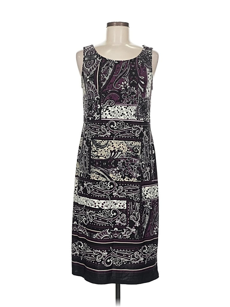 Pre-owned Midnight Velvet Cocktail Dress In Purple