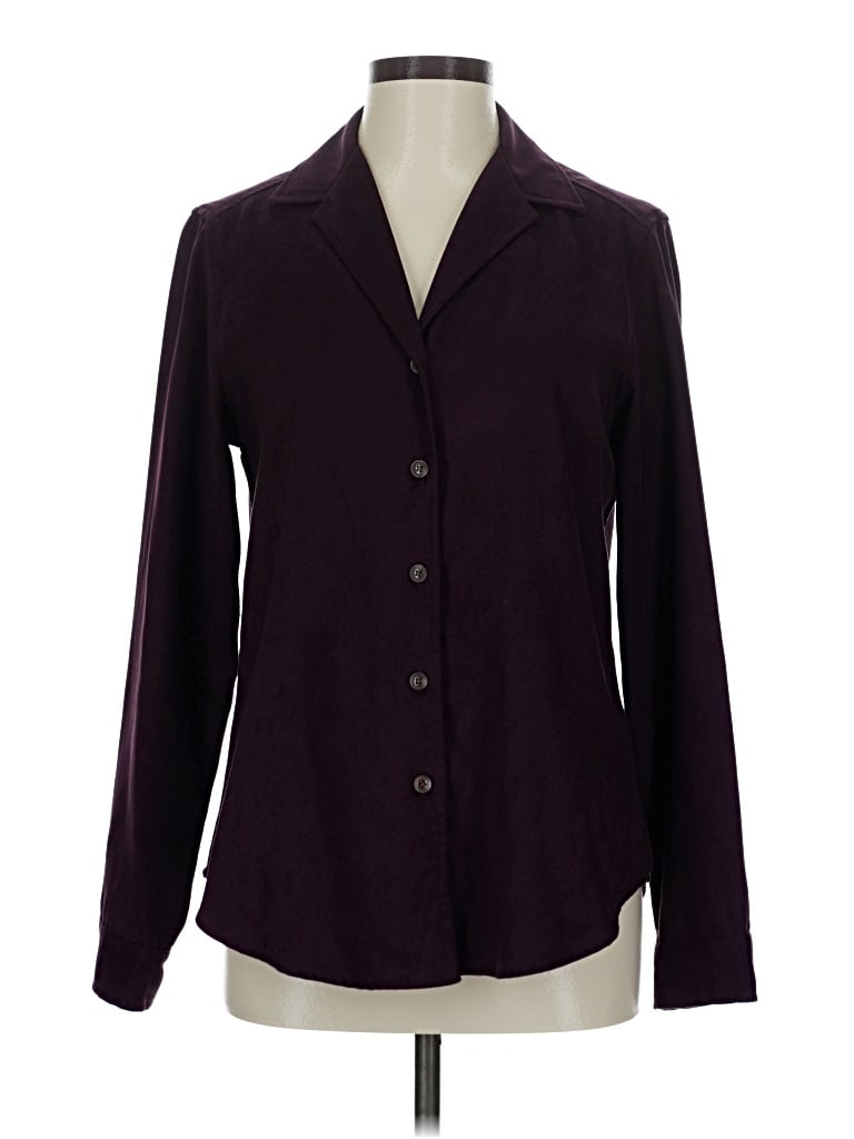 Pre-owned Evan Picone Blazer Jacket In Purple