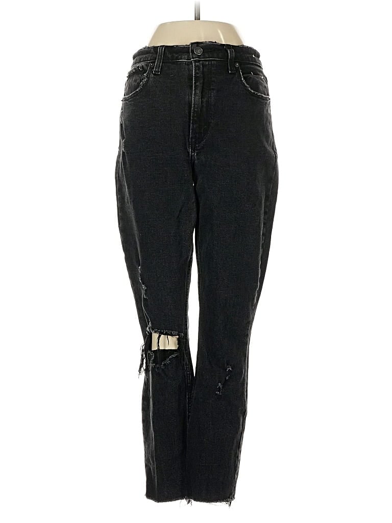 Pre-owned Abercrombie & Fitch Jeans In Black