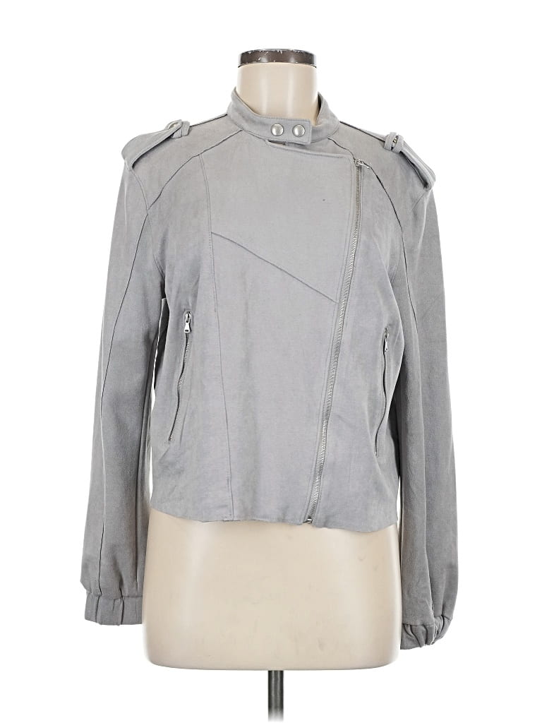 Pre-owned Blanknyc Blank Nyc Jacket In Gray