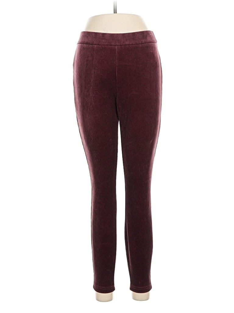 Pre-owned Nanette Lepore Casual Pants In Burgundy