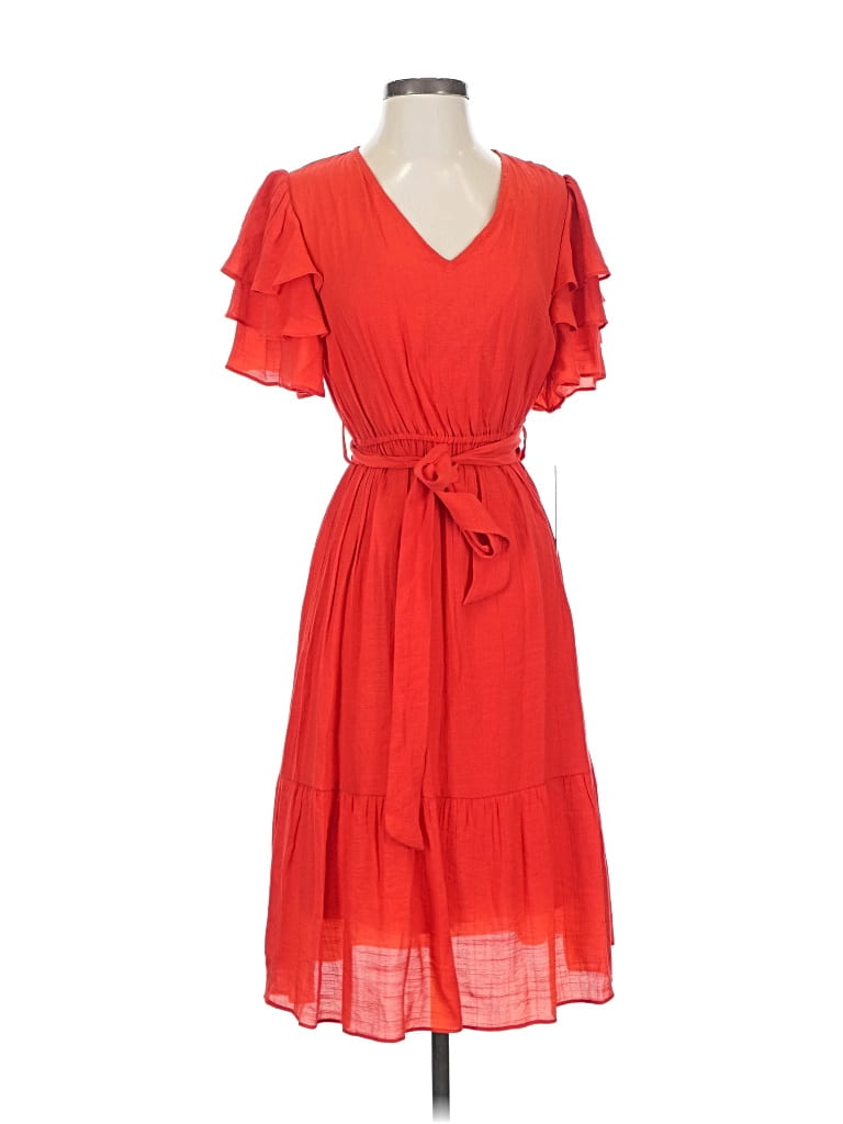 Pre-owned Nanette Lepore Casual Dress In Red