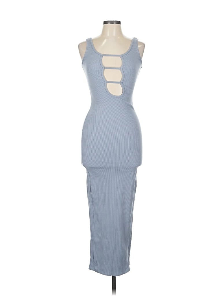 Pre-owned Fashion Nova Cocktail Dress In Blue