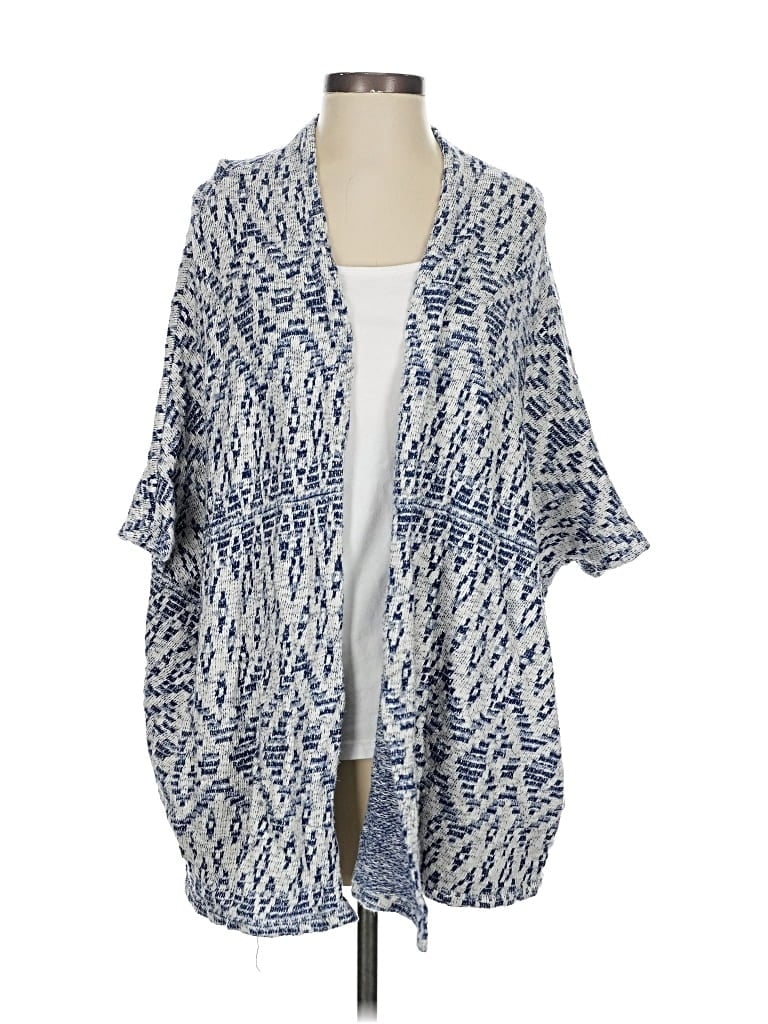 Pre-owned Divided By H&m Cardigan Sweater In Blue