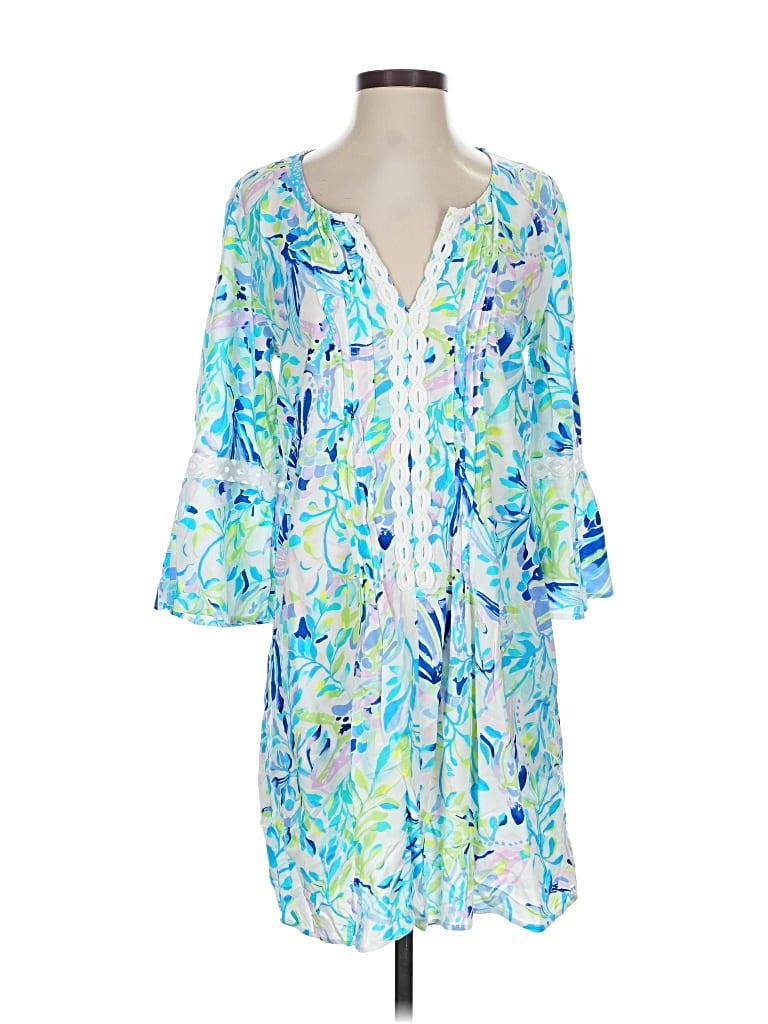 Pre-owned Lilly Pulitzer Casual Dress In Blue