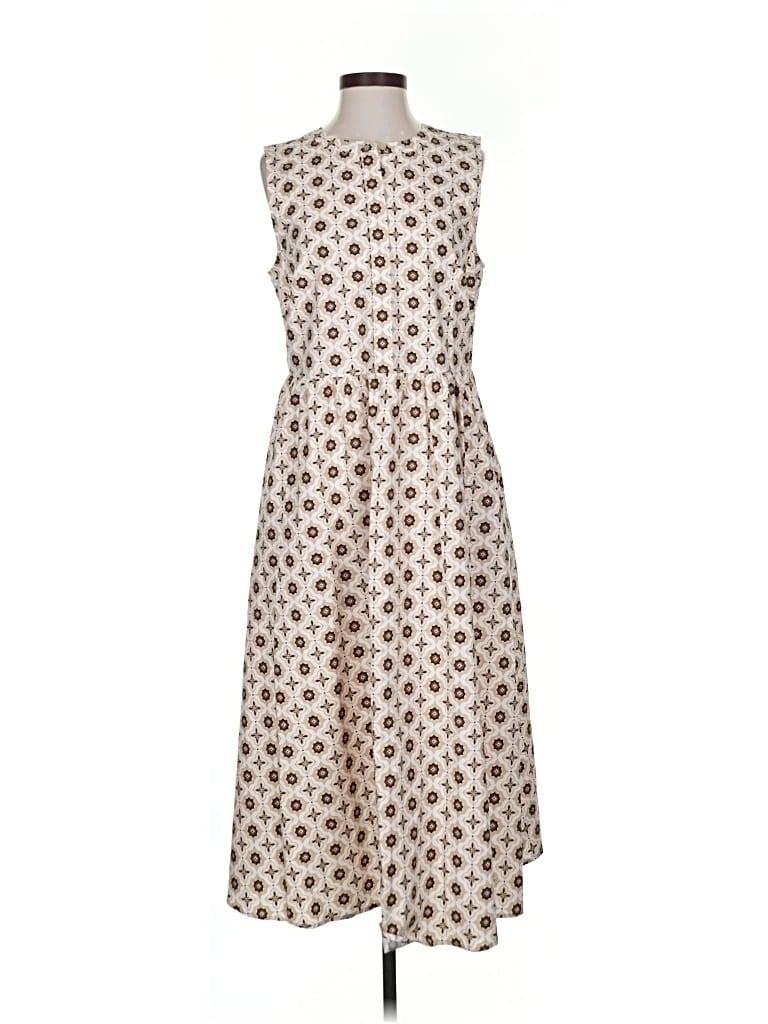 Pre-owned Croft & Barrow Casual Dress In Brown