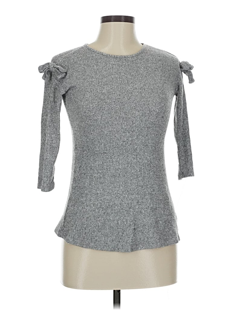 Pre-owned Assorted Brands Pullover Sweater In Gray