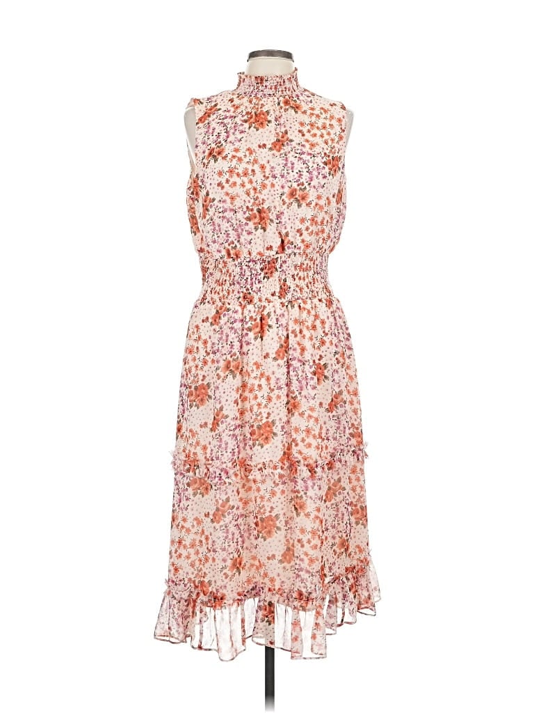 Pre-owned 1.state Casual Dress In Orange