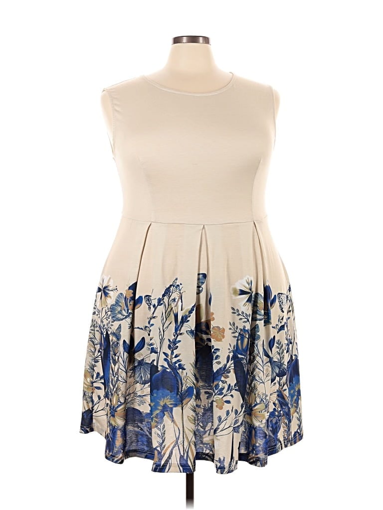 Pre-owned Lily By Firmiana Cocktail Dress In Brown