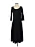 Unbranded Solid Black Casual Dress Size XS (estimated) - photo 1