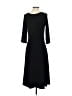 Unbranded Solid Black Casual Dress Size XS (estimated) - photo 2