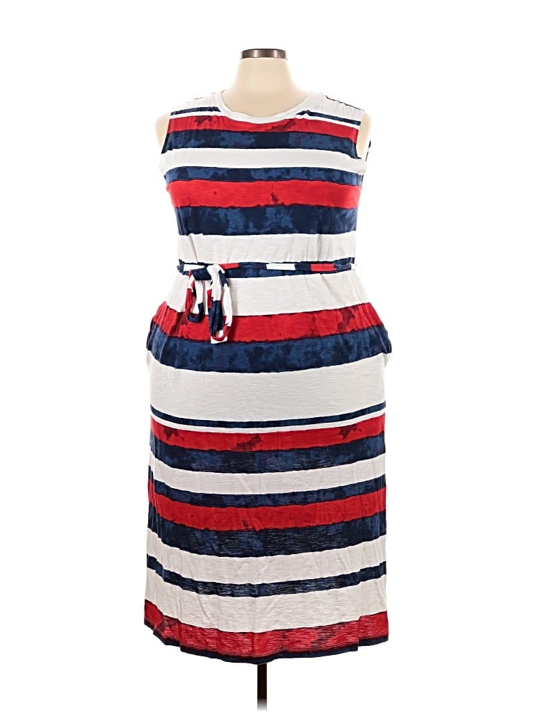 Time And Tru Casual Dress In Red