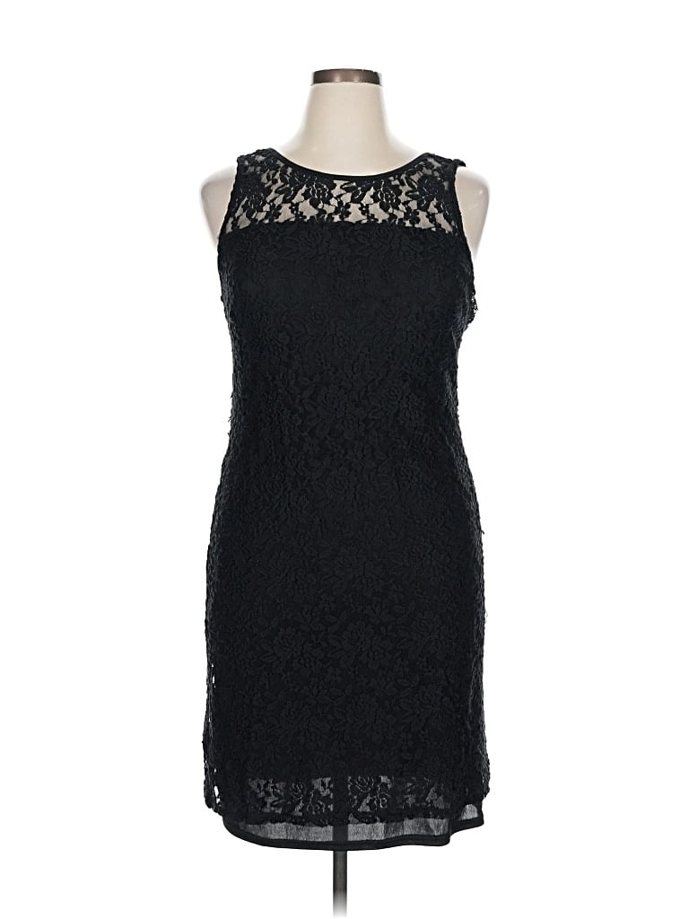 Pre-owned Signature By Robbie Bee Cocktail Dress In Black
