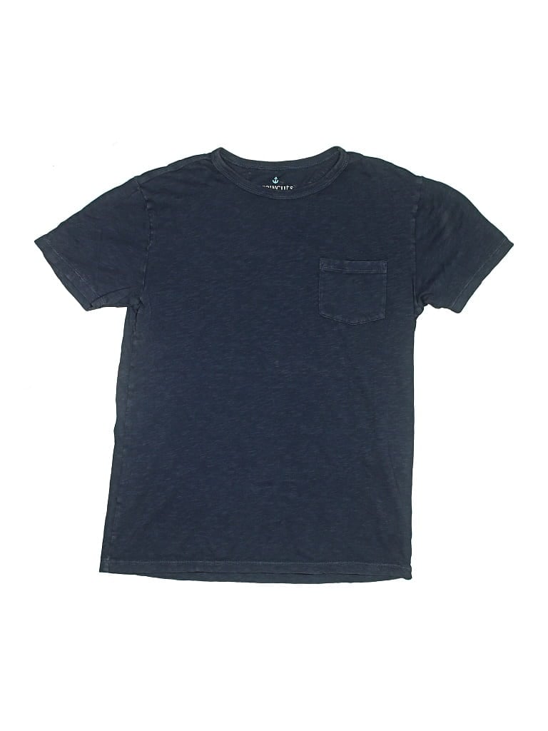 Pre-owned Crewcuts Kids' Short Sleeve T-shirt In Blue