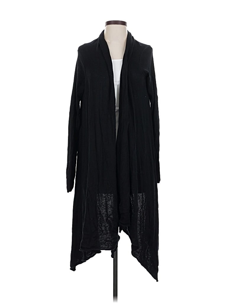 Pre-owned Dkny Cardigan Sweater In Black