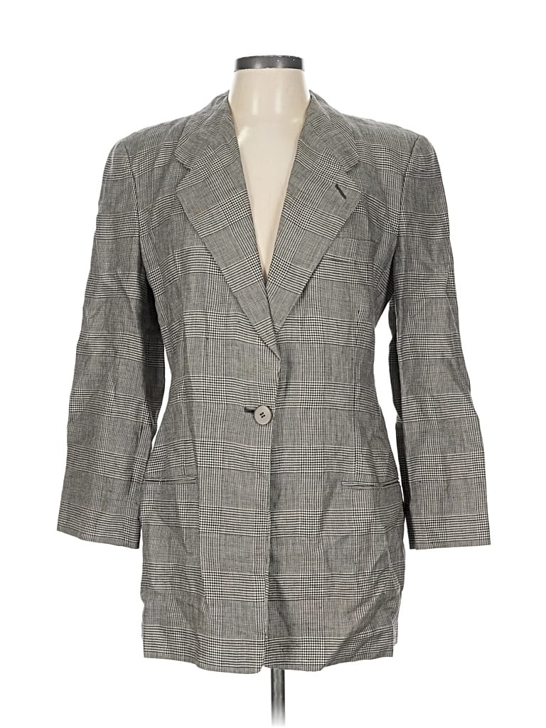 Pre-owned Giorgio Armani Blazer Jacket In Gray