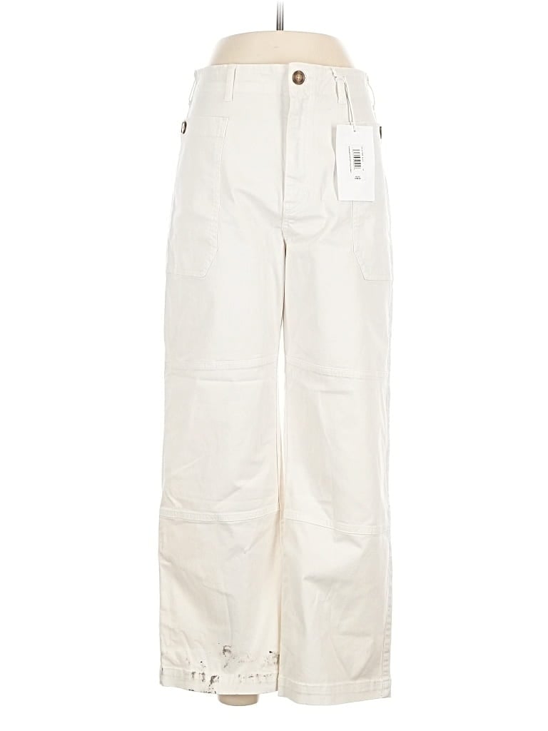 Pre-owned Frame Casual Pants In White