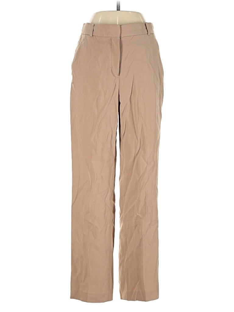 Pre-owned Babaton Khaki Pant In Brown